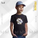 Aesthetic Skull Flower Kids Graphic Tee | Premium Cotton | Unisex | Short Sleeve