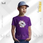 Aesthetic Skull Flower Kids Graphic Tee | Premium Cotton | Unisex | Short Sleeve