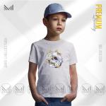 Aesthetic Skull Flower Kids Graphic Tee | Premium Cotton | Unisex | Short Sleeve