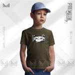 Anime Kids graphic t-shirt premium cotton unisex round neck short sleeve baju budak boys & girls