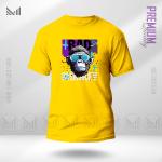 Bad Monkey Graphic T-Shirt Made With Premium Cotton Unisex Round Neck Short Sleeve