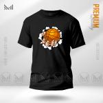 Basketball Men Graphic T-Shirt Made With Premium Cotton Unisex Round Neck Short Sleeve