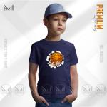 Basketball Kids Graphic T-Shirt Made With Premium Cotton Unisex Round Neck Short Sleeve