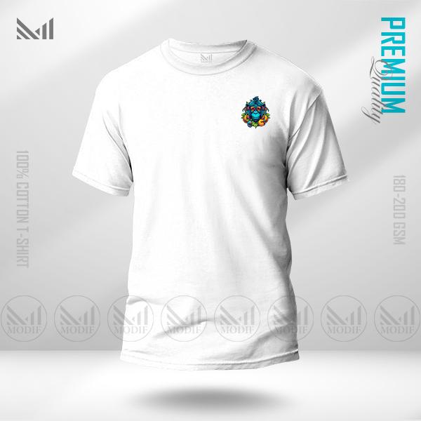 Blue Monkey Classic T-Shirt Made With Premium Cotton Unisex Round Neck Short Sleeve