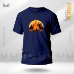 Campfire Graphic T-Shirt – Bold Outdoor Camp Inspired Artwork | Premium Cotton | Unisex Round Neck | Short Sleeve
