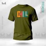 Chill Graphic T-Shirt | Premium Cotton | Unisex Round Neck Short Sleeve