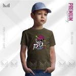 Cool Astronaut Kids Graphic T-Shirt | Premium Cotton | Unisex Round Neck Short Sleeve