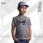 Drops kids graphic tshirt premium cotton unisex round neck short sleeve baju budak boys & girls
