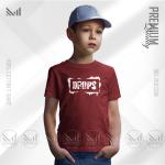 Drops kids graphic tshirt premium cotton unisex round neck short sleeve baju budak boys & girls