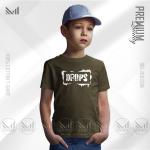 Drops kids graphic tshirt premium cotton unisex round neck short sleeve baju budak boys & girls