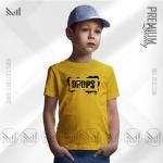Drops kids graphic tshirt premium cotton unisex round neck short sleeve baju budak boys & girls