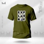 Explore Graphic T-Shirt – Adventure Inspired Design Made with Premium Cotton | Unisex Round Neck | Short Sleeve