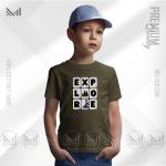 Explore Kids Graphic T-Shirt – Adventure Inspired Design in Premium Cotton | Unisex Round Neck | Short Sleeve