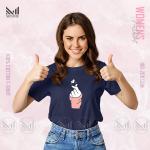 Finger Heart Women Graphic T-Shirt Made With Premium Cotton Unisex Round Neck Short Sleeve