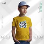 Good Vibes Kids Graphic T-Shirt | Premium Cotton | Unisex Round Neck | Short Sleeve