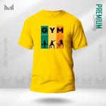 Gym Sports Graphic T-Shirt | Premium Cotton | Unisex Round Neck Short Sleeve