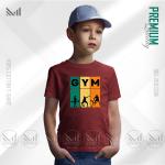 Gym Sports Kids Graphic T-Shirt | Premium Cotton | Unisex Round Neck