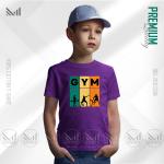Gym Sports Kids Graphic T-Shirt | Premium Cotton | Unisex Round Neck