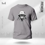 Hacker Cat Graphic T-Shirt Made With Premium Cotton Unisex Round Neck Short Sleeve