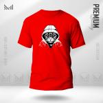 Hacker Cat Graphic T-Shirt Made With Premium Cotton Unisex Round Neck Short Sleeve