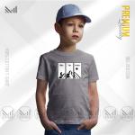 Hike the Peak Kids Adventure Graphic T-Shirt | Premium Cotton | Unisex Round Neck | Short Sleeve