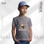 Keep Growing Kids Graphic T-Shirt – Premium Cotton, Unisex, Round Neck