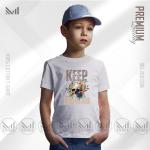 Keep Growing Kids Graphic T-Shirt – Premium Cotton, Unisex, Round Neck