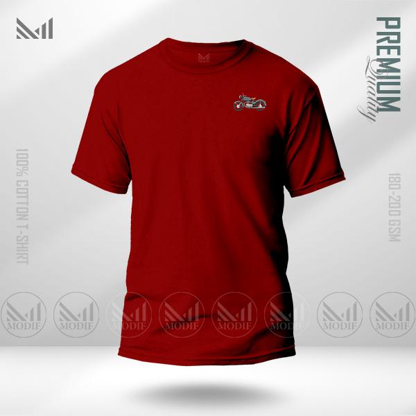 MOTOR BIKE Classic T-Shirt Made With Premium Cotton Unisex Round Neck Short Sleeve