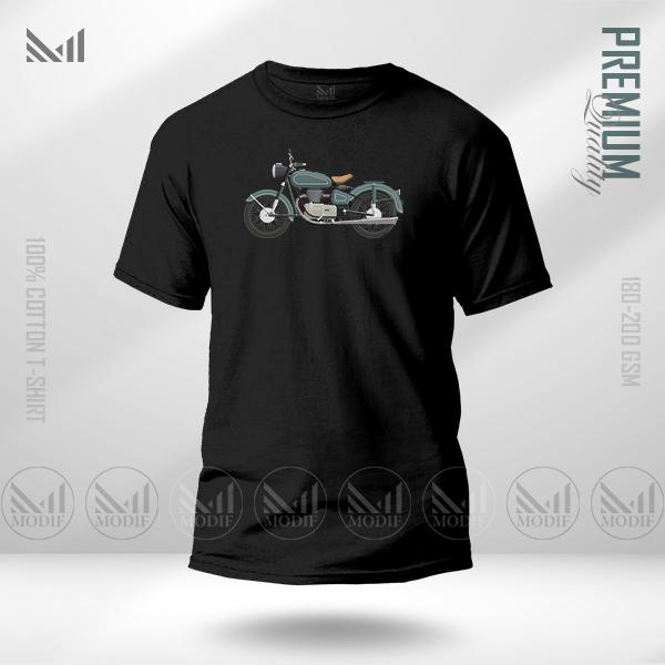 MOTOR BIKE Adult Graphic T-Shirt Made With Premium Cotton Unisex Round Neck Short Sleeve