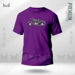 MOTOR BIKE Adult Graphic T-Shirt Made With Premium Cotton Unisex Round Neck Short Sleeve