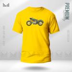 MOTOR BIKE Adult Graphic T-Shirt Made With Premium Cotton Unisex Round Neck Short Sleeve