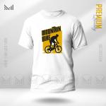 Mountain Bike Graphic T-Shirt – Adventure Cycling Artwork in Premium Cotton | Unisex Round Neck | Short Sleeve