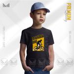 Mountain Bike Kids Graphic T-Shirt – Adventure Cycling Design in Premium Cotton | Unisex Round Neck | Short Sleeve