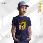 Mountain Bike Kids Graphic T-Shirt – Adventure Cycling Design in Premium Cotton | Unisex Round Neck | Short Sleeve