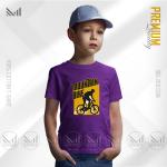 Mountain Bike Kids Graphic T-Shirt – Adventure Cycling Design in Premium Cotton | Unisex Round Neck | Short Sleeve