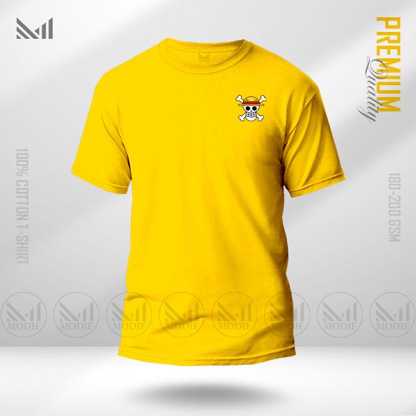 Mugiwara Flag Classic T-Shirt | Premium Cotton | Unisex Round Neck | Short Sleeve