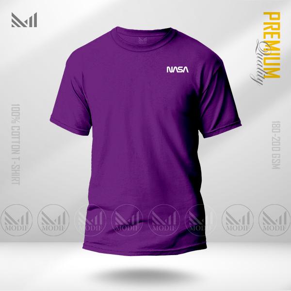 Explore Space NASA Classic Tee Crafted From Premium Cotton Unisex Round Neck