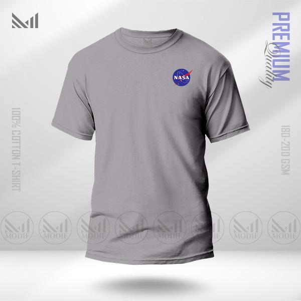 NASA Classic T-Shirt Made With Premium Cotton Unisex Round Neck Short Sleeve