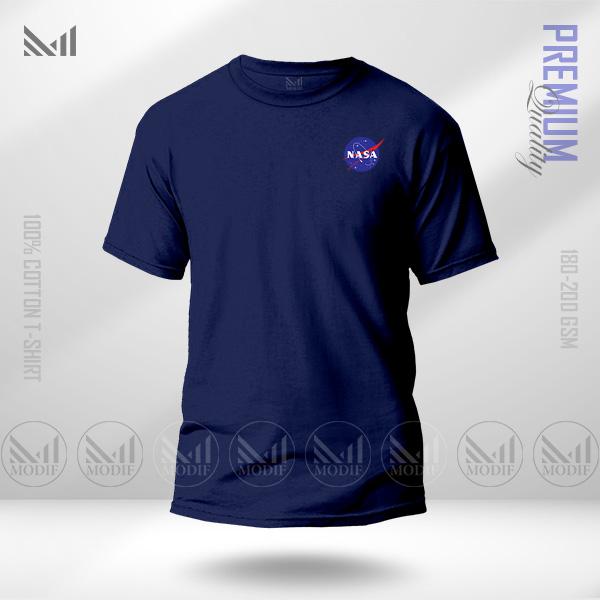 NASA Classic T-Shirt Made With Premium Cotton Unisex Round Neck Short Sleeve