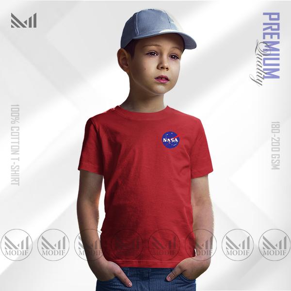 NASA Kids Classic T-Shirt Made With Premium Cotton Unisex Round Neck Short Sleeve