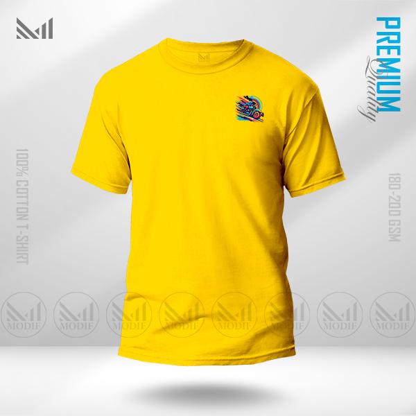 Neon Rider Classic T-Shirt – Retro Night Drive Inspired Design | Premium Cotton | Unisex Round Neck | Short Sleeve | Casual Street Style