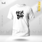 Never Stop Graphic T-Shirt | Premium Cotton | Unisex Round Neck Short Sleeve