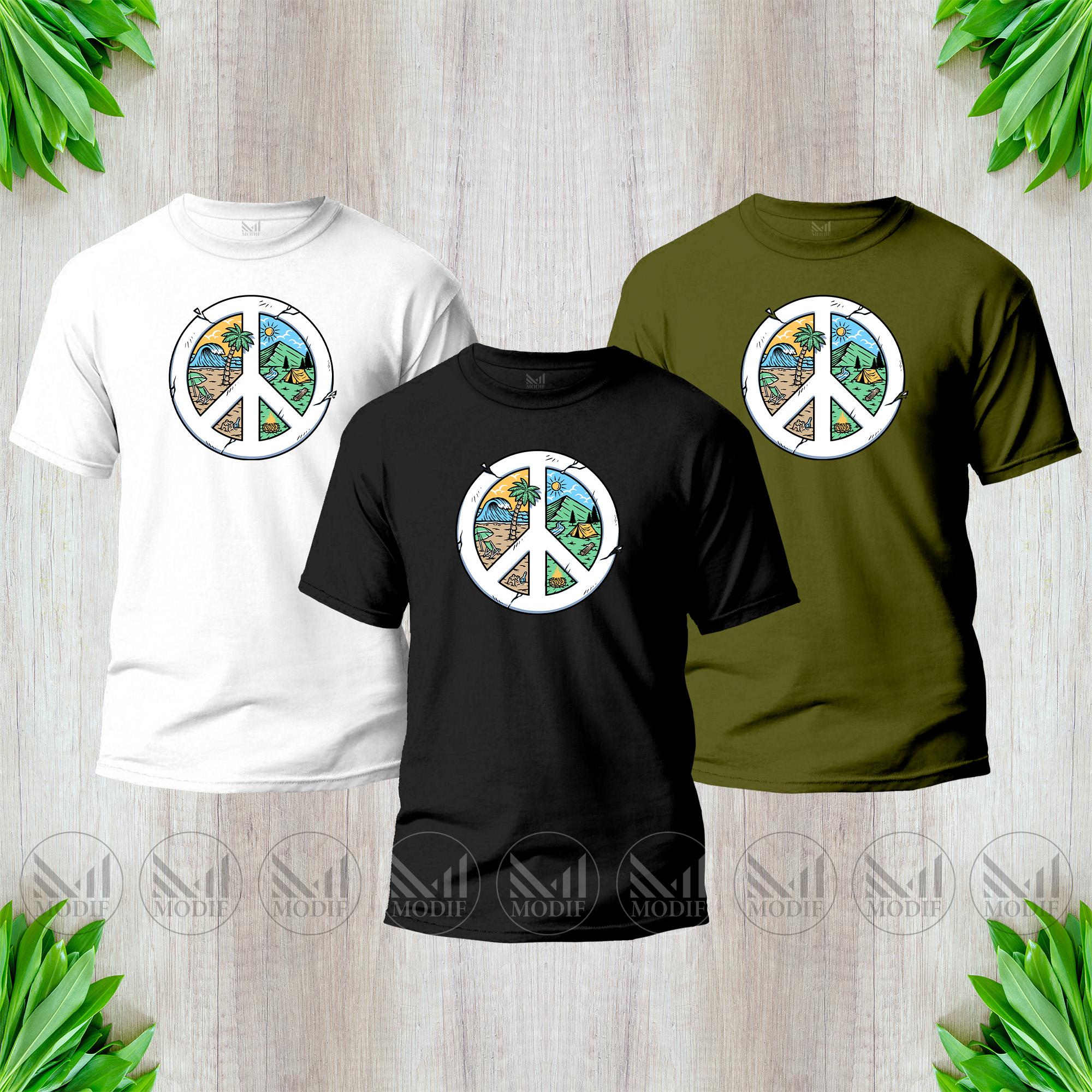 Peace Nature Adult Graphic Cover 5