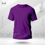 Purple plain t shirt men women premium cotton unisex adult plain baju tshirt lelaki prempuan