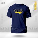 Positive Energy Graphic Tee | Premium Cotton | Unisex Round Neck | Short Sleeve