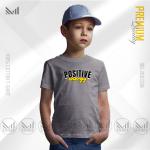 Positive Energy Kids Graphic T-Shirt | Premium Cotton | Unisex | Short Sleeve