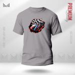 Racing Car Adult Graphic T-Shirt Made With Premium Cotton Unisex Round Neck Short Sleeve
