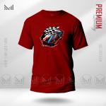 Racing Car Adult Graphic T-Shirt Made With Premium Cotton Unisex Round Neck Short Sleeve