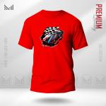 Racing Car Adult Graphic T-Shirt Made With Premium Cotton Unisex Round Neck Short Sleeve