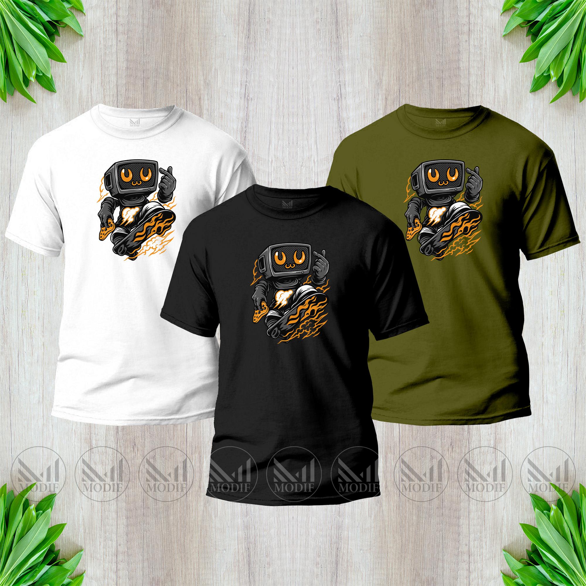 Robo Skater Adult Graphic Cover 5